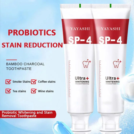 Probiotic Whitening Toothpaste-Removes Years of Stains