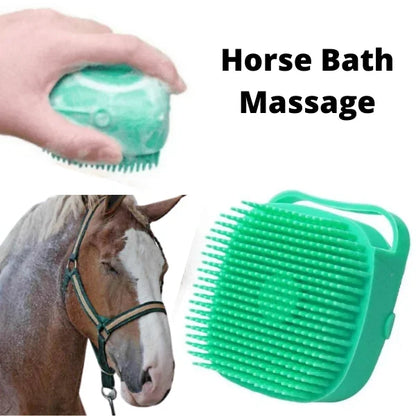 Bath Brush Massage Gloves Soft Safety Silicone Comb