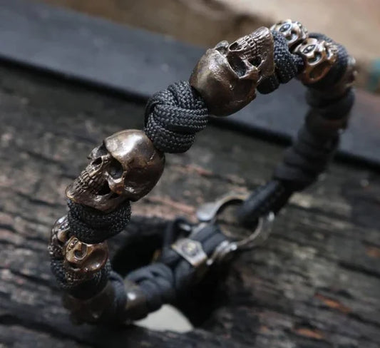 The Skull Army Paracord Bracelet