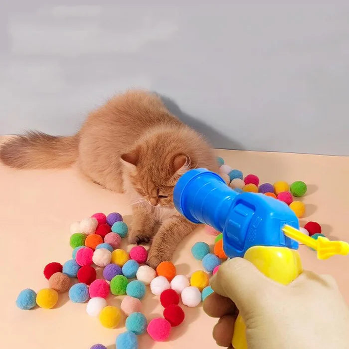 Plush Ball Shooting Gun