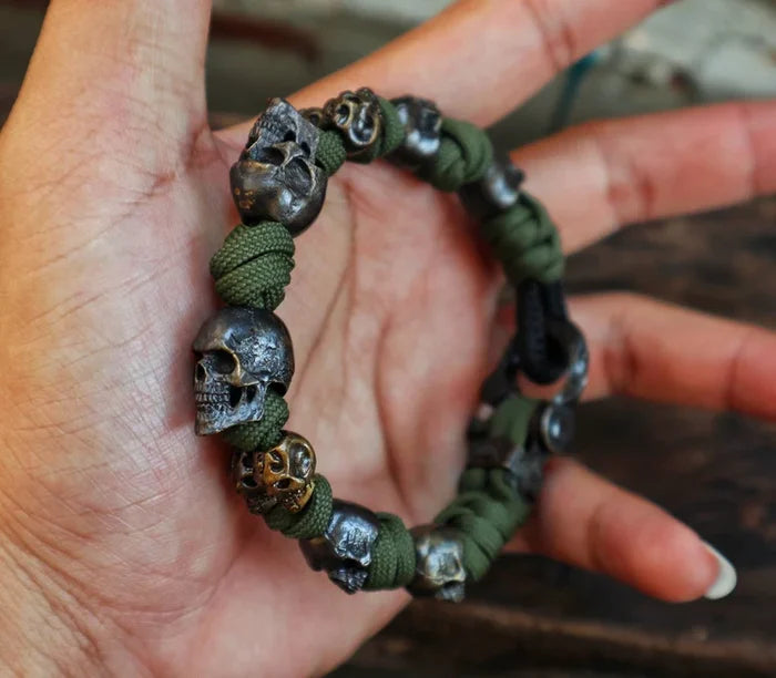 The Skull Army Paracord Bracelet