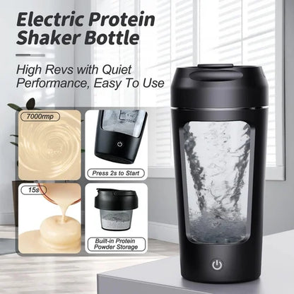 Electric Protein Shaker Bottle