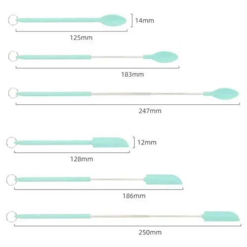 Mini Silicone Telescopic Spatula