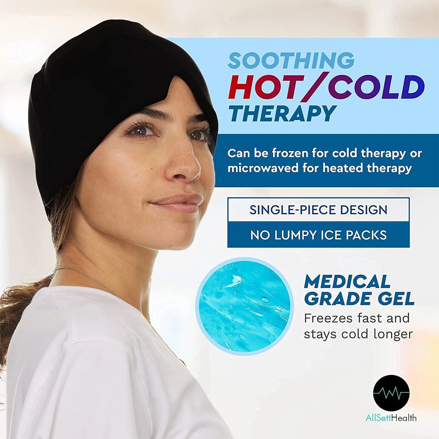 Migraine Relief Ice Gel Cap