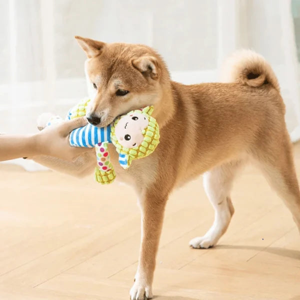 Immortal Squeaker Plush Toy for Aggressive Chewers